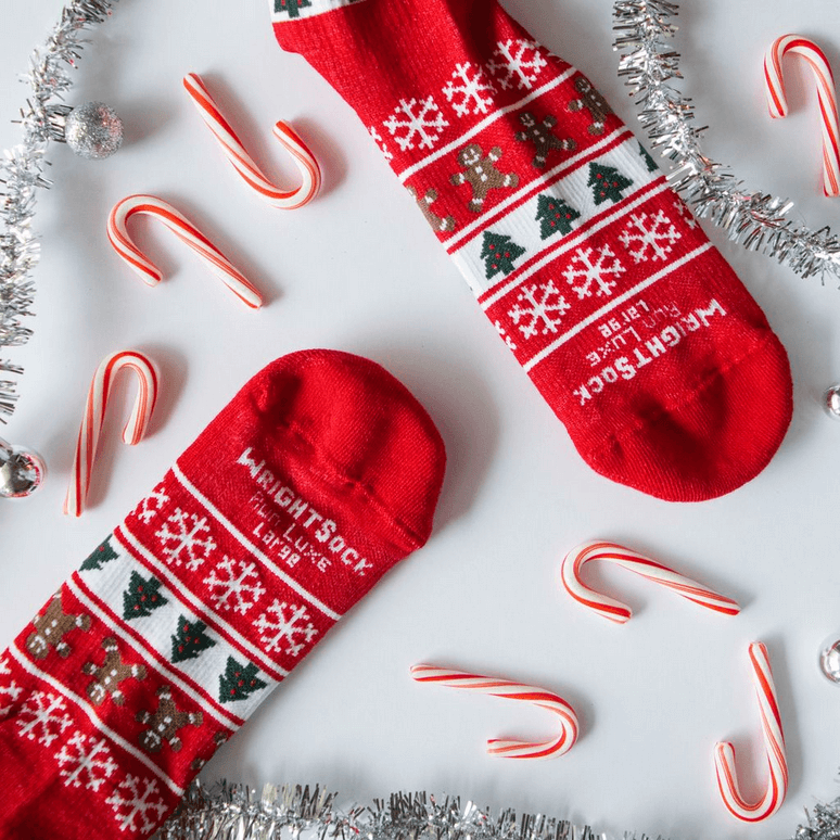 Wrightsocks and candycanes