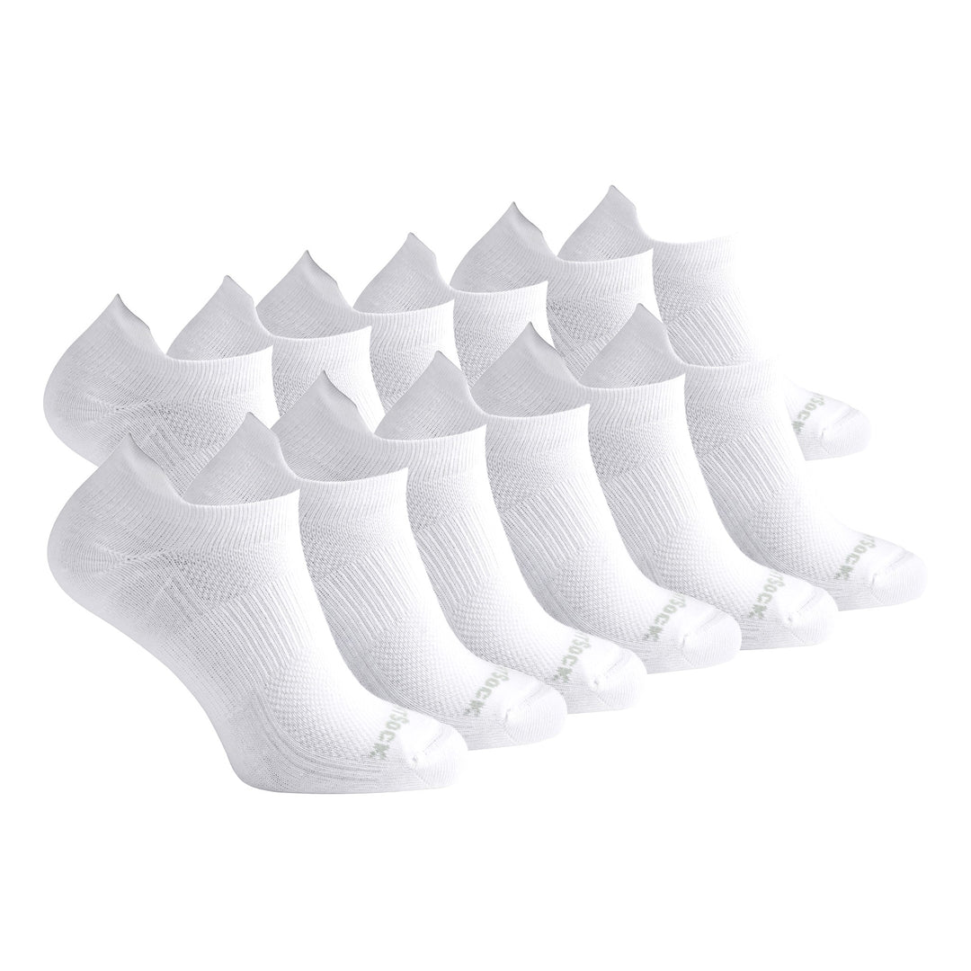 Coolmesh 6 pack white socks