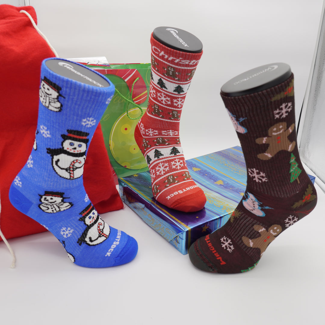 Wrightsock No-blister Christmas Socks 